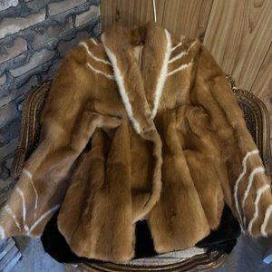Gorgeous Weasel Fur Coat
